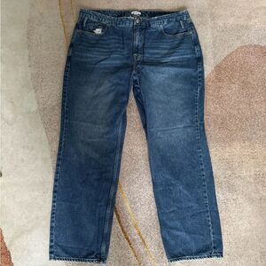 Good American GOOD 90's JEANS GFXCULB859 BLUE541 Size 16 Inseam 31"